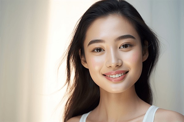 年轻靓丽妹子做玻尿酸丰额头过程揭秘