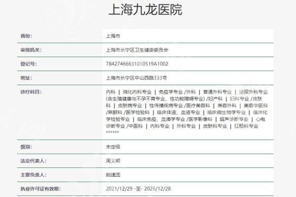 揭秘上海九龙医院私密科私密整形好不好？实力强且收费透明不坑人