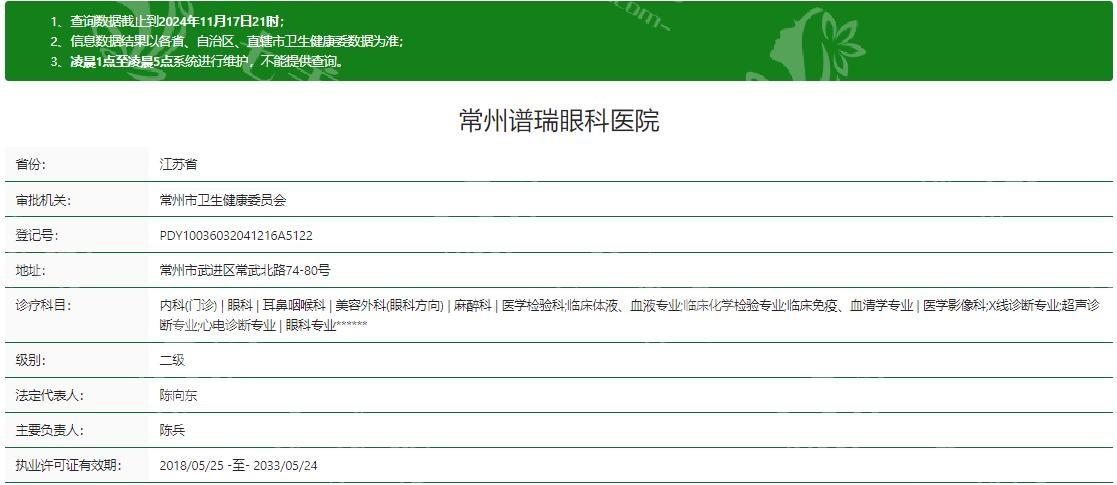 求问常州华厦谱瑞眼科医院如何？其白内障治疗核心技术怎么样