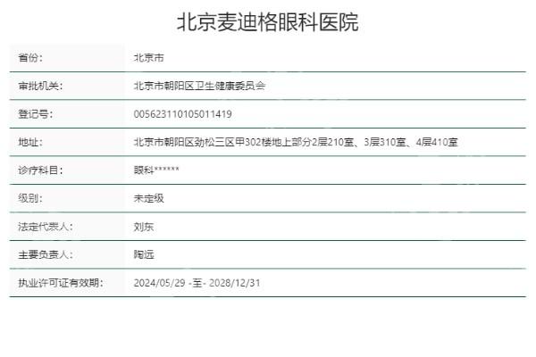 北京麦迪格眼科医院近视眼手术收费贵吗？性价比高且口碑爆棚