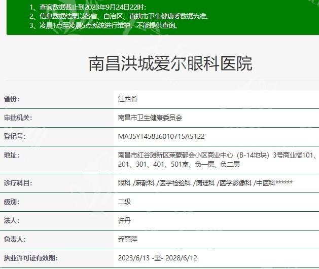 南昌洪城爱尔眼科医院正规吗？从屈光手术技术和医生团队分析
