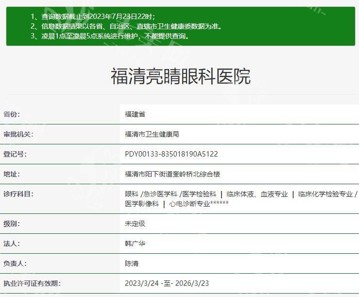 福清亮睛眼科医院靠谱吗？可靠可信信誉佳，技术娴熟、解决各类眼问题