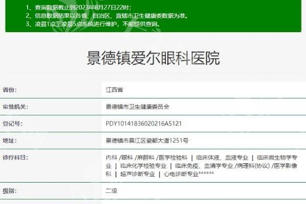 景德镇爱尔眼科医院实力如何？看近视手术技术及专家团队介绍