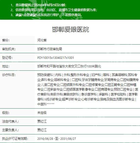 有人了解邯郸爱眼医院怎么样吗？探究其特色项目和服务态度