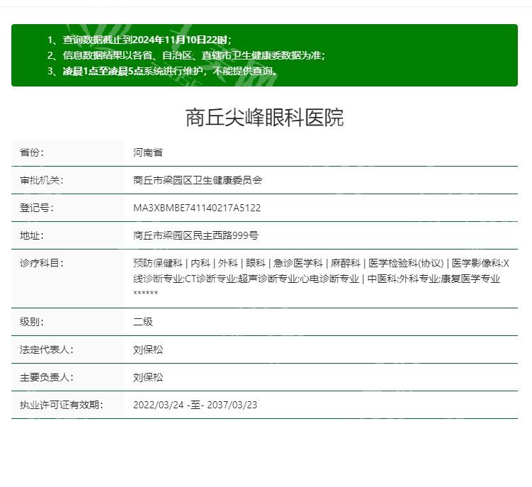 商丘尖峰眼科医院收费价格贵吗？眼科检查 / 治疗的费用明细