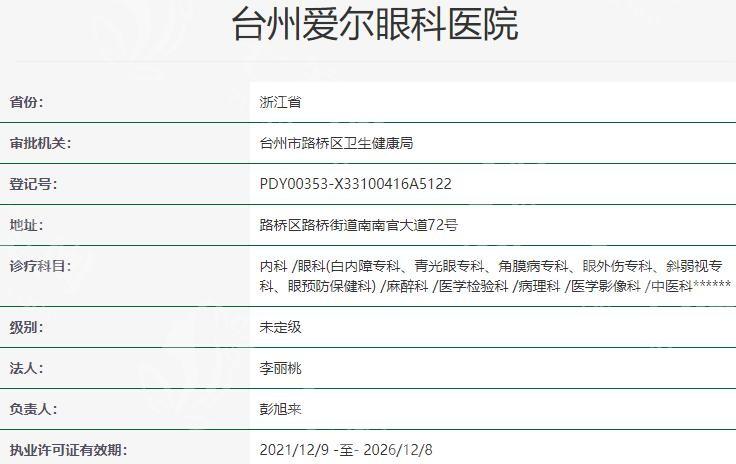 台州爱尔眼科医院价目表大公开，发现收费合理服务优质